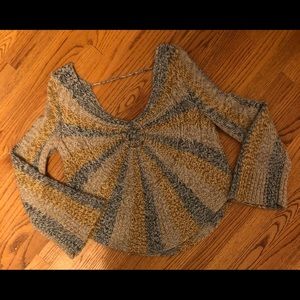 Sexy dolman sleeve sweater.